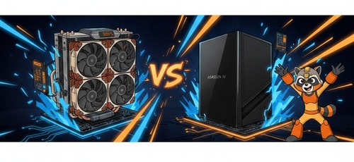 דו-קרב צמרת בקירור אוויר: Phantom Spirit 120 Digital מול DeepCool Assassin IV