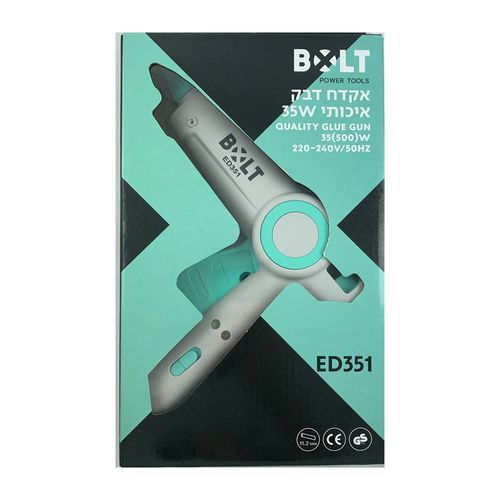 אקדח דבק מקצועי ED351 מבית BOLT