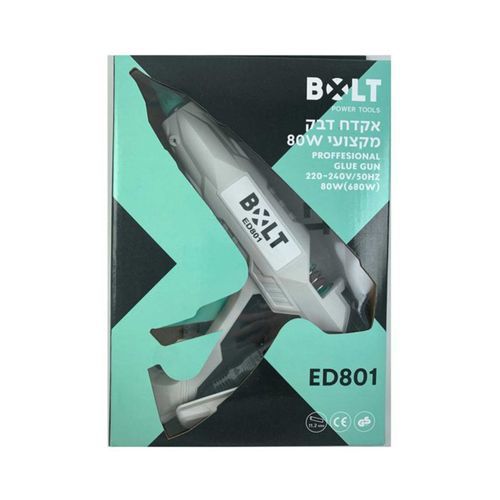 אקדח דבק חם מקצועי Bolt ED801 80W