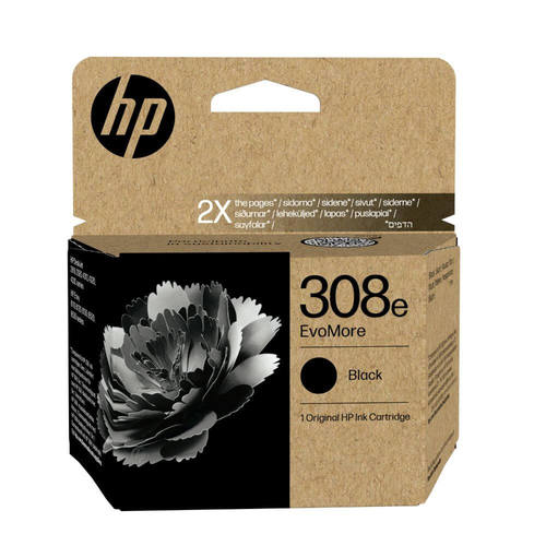 ראש דיו מקורי שחור HP 308e