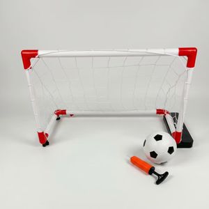 שער כדורגל אלקטרוני לילדים Moving Soccer – שער זז לבית ולחצר כולל כדור ומשאבה