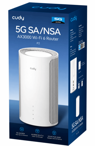 נתב סלולרי CUDY P2 5G Wi-Fi 6 AX3000