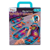 מזוודת משחקי ספורט שולחניים 4 ב־1 לילדים – Alley Ball עם כדורסל, באולינג, פינבול והוקי