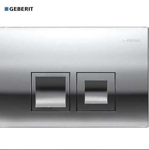 לחצן לניאגרה סמויה דלתא 50 כרום  GEBERIT