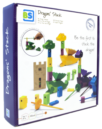 משחק השחלה למהירי החלטה דרקונים וחרבות Dragon's Stack