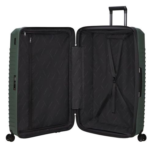 מזוודת הדור החדש ענקית 81 סמ קשיחה מדהימה Samsonite Intuo שחור סמסונייט