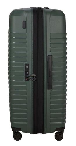 מזוודת הדור החדש ענקית 81 סמ קשיחה מדהימה Samsonite Intuo כחול סמסונייט