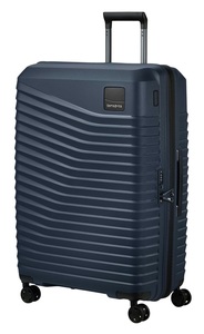 מזוודת הדור החדש ענקית 81 סמ קשיחה מדהימה Samsonite Intuo כחול סמסונייט