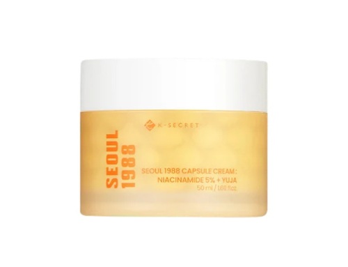 קרם קפסולות ללחות K-Secret  Seoul 1988 Capsule  Cream Niacinamide 50ml