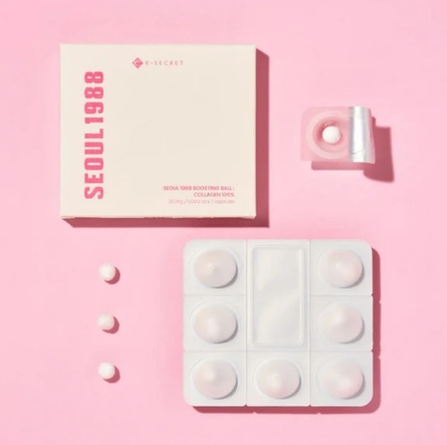 קפסולה קולגן K-Secret Seoul 1988 Boosting Ball Collagen 35mg