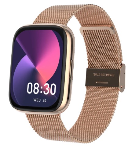 שעון חכם צבע זהב FitPro S4