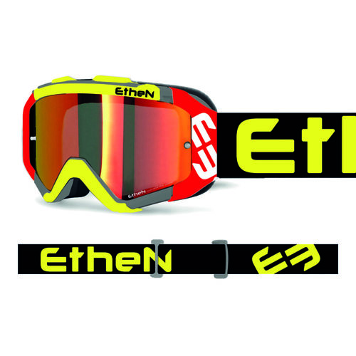 משקף אבק ETHEN 05R FOR RACE שח/צה/אד עדשה אדומה
