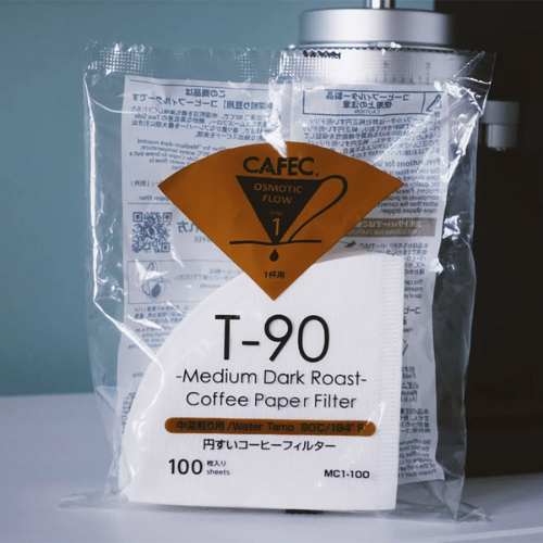 נייר לקפה פילטר גודל 2-4 Cafec T-90