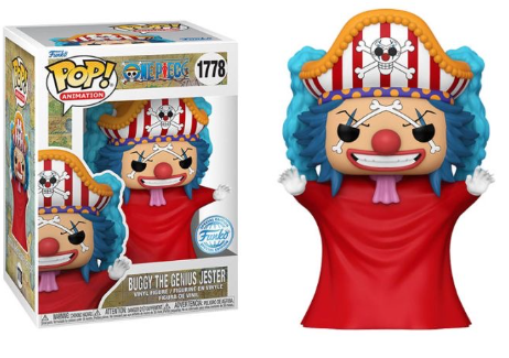 Funko Pop 1778 One Piece Buggy the Genius Jester - פאנקו פופ באגי הליצן Special Edition