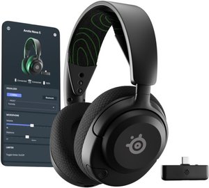 אוזניות גיימינג אלחוטיות SteelSeries Arctis Nova 5