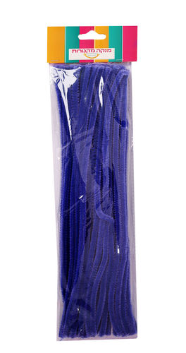 מנקה מקטרות 50 יח' כחול