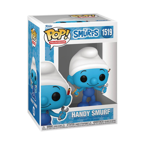 בובת פופ הדרדסים - חרוצון - Funko POP! The Smurfs - Handy Smurf #1519