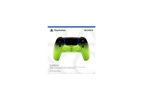 שלט PS5 מקורי DualSense Remix Green קופסה קדמית Sony