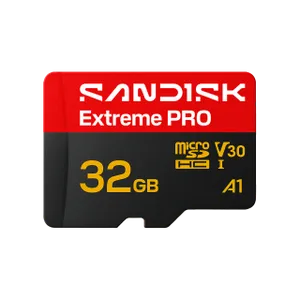 כרטיס זיכרון SanDisk 32GB Extreme Pro MicroSD UHS-I