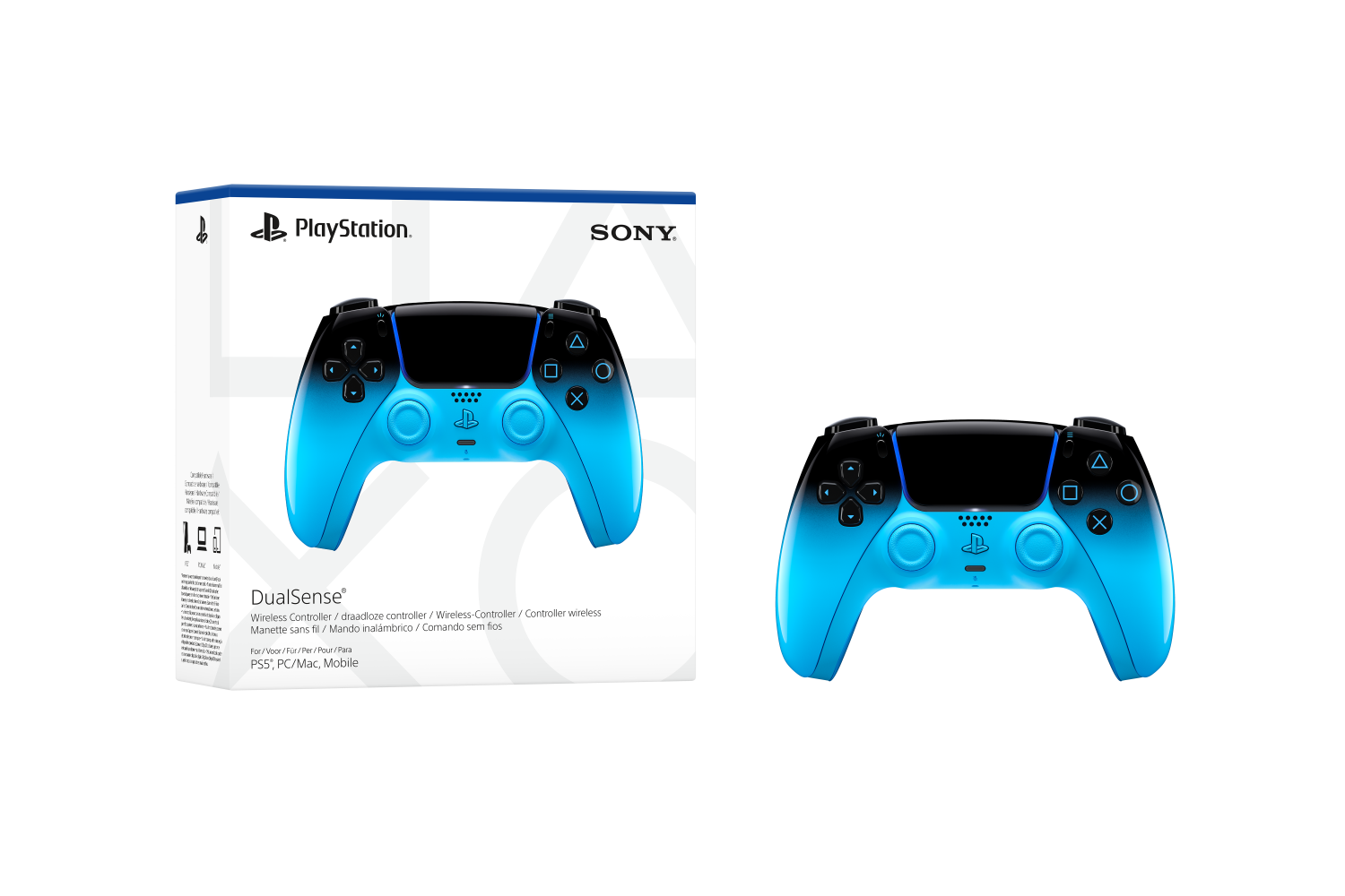 שלט אלחוטי Playstation DualSense Wireless For PS5 Rhythm Blue 