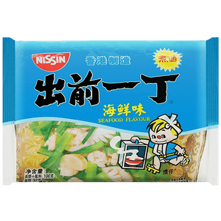 NISSIN - ערכה להכנת תבשיל אטריות בטעם פירות ים 100 גרם (תוקף : 11.12.2026)