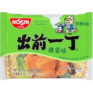 NISSIN - ערכה להכנת תבשיל אטריות בטעם עוף 100 גרם 