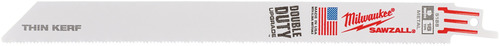 מארז 5 להבי Sawzall למסור חרב לחיתוך מתכת Milwaukee 48-47-5188 – אורך 230 מ