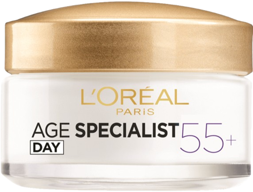 Loreal Age Specialist 55+ Day Cream 50ML לוריאל אייג ספיישליסט קרם יום 55+