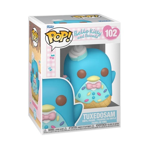 בובת פופ טוקסידוסאם עם גלידה הלו קיטי | Funko Pop! Hello Kitty Tuxedosam 102  