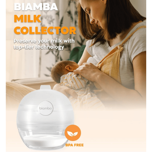 אספן חלב עם משאבה ידנית Biamba Milk Collector