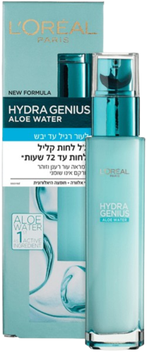 Loreal Hydra Genius Liquid Moisturiser Normal To Dry Skin 70ML לוריאל הידרה ג'יניוס ג'ל לחות קלילה לעור רגיל עד יבש