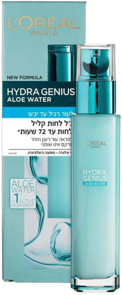 Loreal Hydra Genius Liquid Moisturiser Normal To Dry Skin 70ML לוריאל הידרה ג