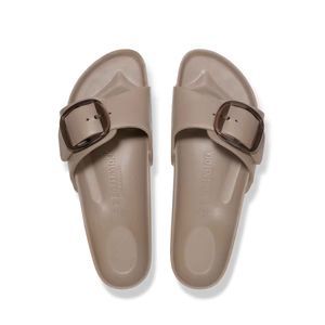 Birkenstock Madrid Big Buckle EVA Gray Taupe כפכפי בירקנשטוק מדריד לנשים