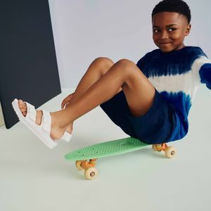 Birkenstock Arizona EVA Playground White בירקנשטוק כפכפי ילדים אריזונה