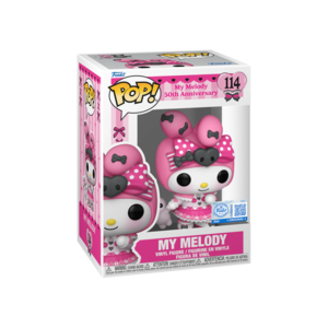 בובת פופ מאיי מלודי – מהדורת 50 שנה | Funko Pop! My Melody 50th Anniversary Exclusive My Melody 114 