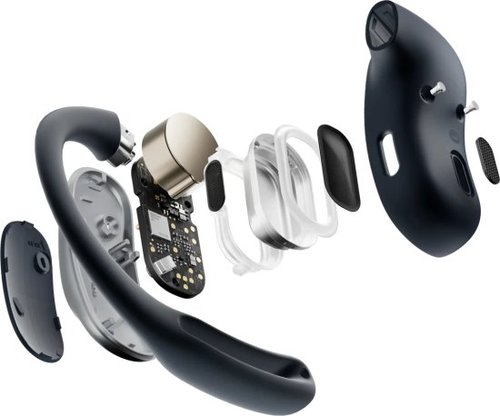 אוזניות אלחוטיות צבע שחור Shokz OpenFit Air