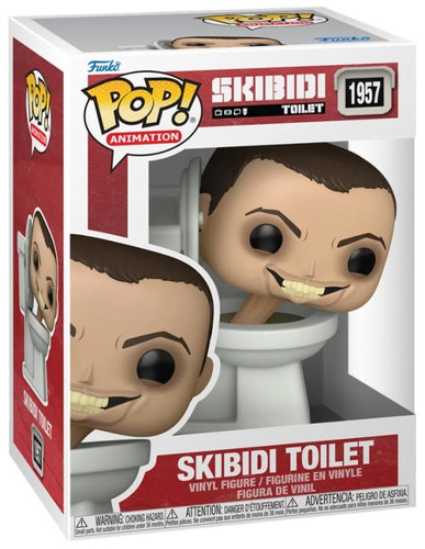 בובת פופ סקיבידי טואלט – סקיבידי| Funko Pop! Skibidi Toilet 1957 Skibidi 