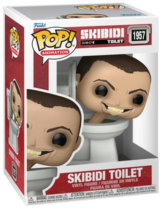 בובת פופ סקיבידי טואלט – סקיבידי| Funko Pop! Skibidi Toilet 1957 Skibidi 