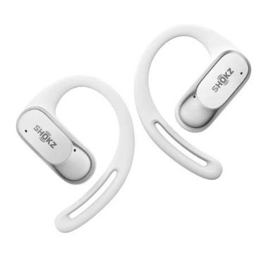 אוזניות אלחוטיות צבע לבן Shokz OpenFit Air
