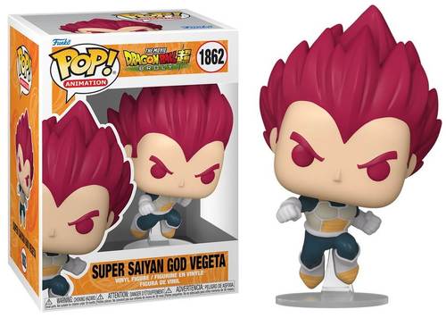 בובת פופ דרגון בול – וג’יטה סופר סאיין אל | Funko Pop! Dragon Ball Super Saiyan God Vegeta 1862 