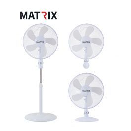 מאוורר 3 ב 1 50W קוטר "16 צבע לבן