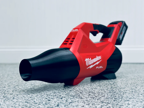 מפוח גדול נטען 18V עוצמת אוויר + 2 סוללות 5A MILWAUKEE 