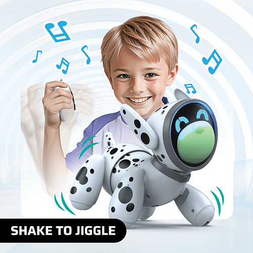 JIGGO - כלב רובוט רוקד ומגיב על שלט