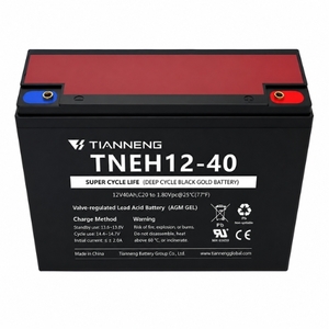 מצבר אטום פריקה עמוקה - TNEH 12V 40Ah