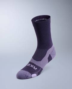 גרבי ריצה Vectr Light Cushion Crew Socks VPL/DGR