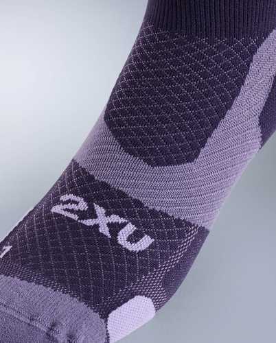 גרבי ריצה Vectr Light Cushion Crew Socks VPL/DGR