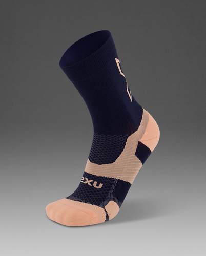 גרבי ריצה Vectr Light Cushion Crew Socks MDN/FZP
