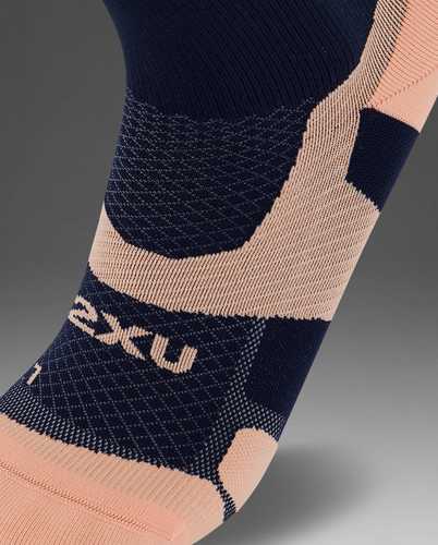 גרבי ריצה Vectr Light Cushion Crew Socks MDN/FZP