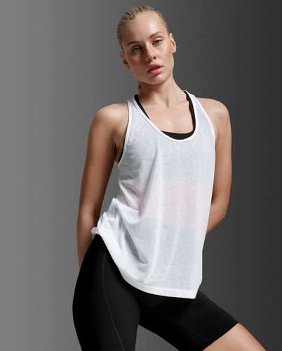 גופיית אימנים ReLight Racerback Singlet WHT/WHT