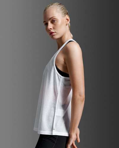 גופיית אימנים ReLight Racerback Singlet WHT/WHT